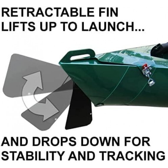 Foldable Kayak 10 Colors! Easy Transport, Popular, Comfortable Hard Shell Sit-On-Top Adjustable Kayak - Lightweight Quick & Fast Set Up, Perfect Fishing Boat Lake / River