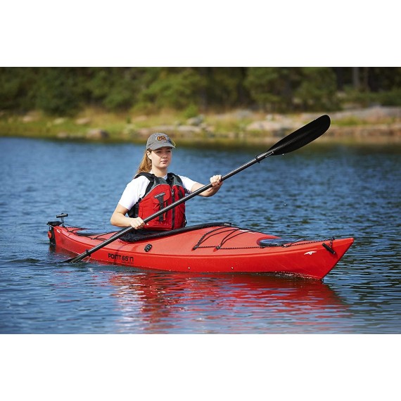 Point 65 Sweden Falcon Modular Solo Kayak Red with Paddle