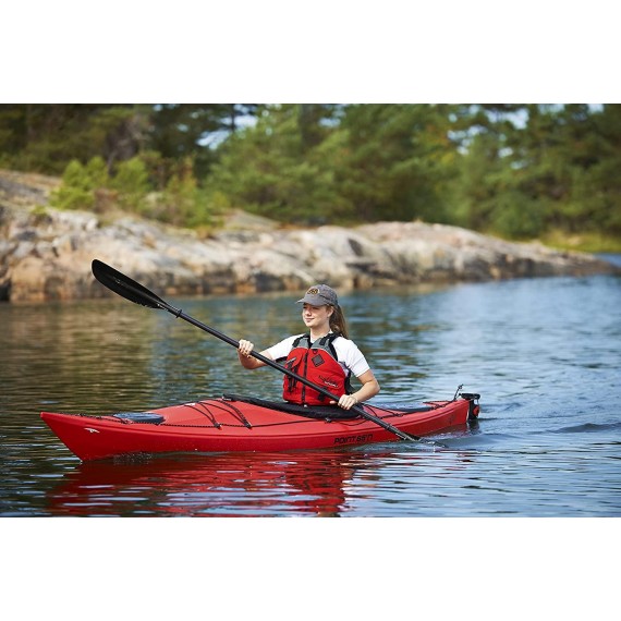 Point 65 Sweden Falcon Modular Solo Kayak Red with Paddle