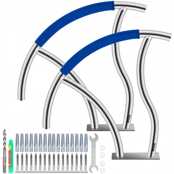 Pool Handrail, 2Pack 30